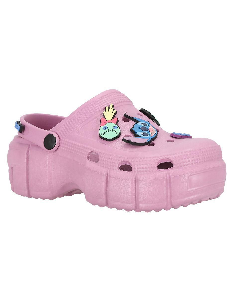 Sandalia plana Disney Stitch para mujer 5