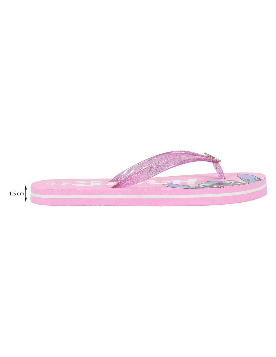 Sandalia plana Disney Stitch para mujer 8