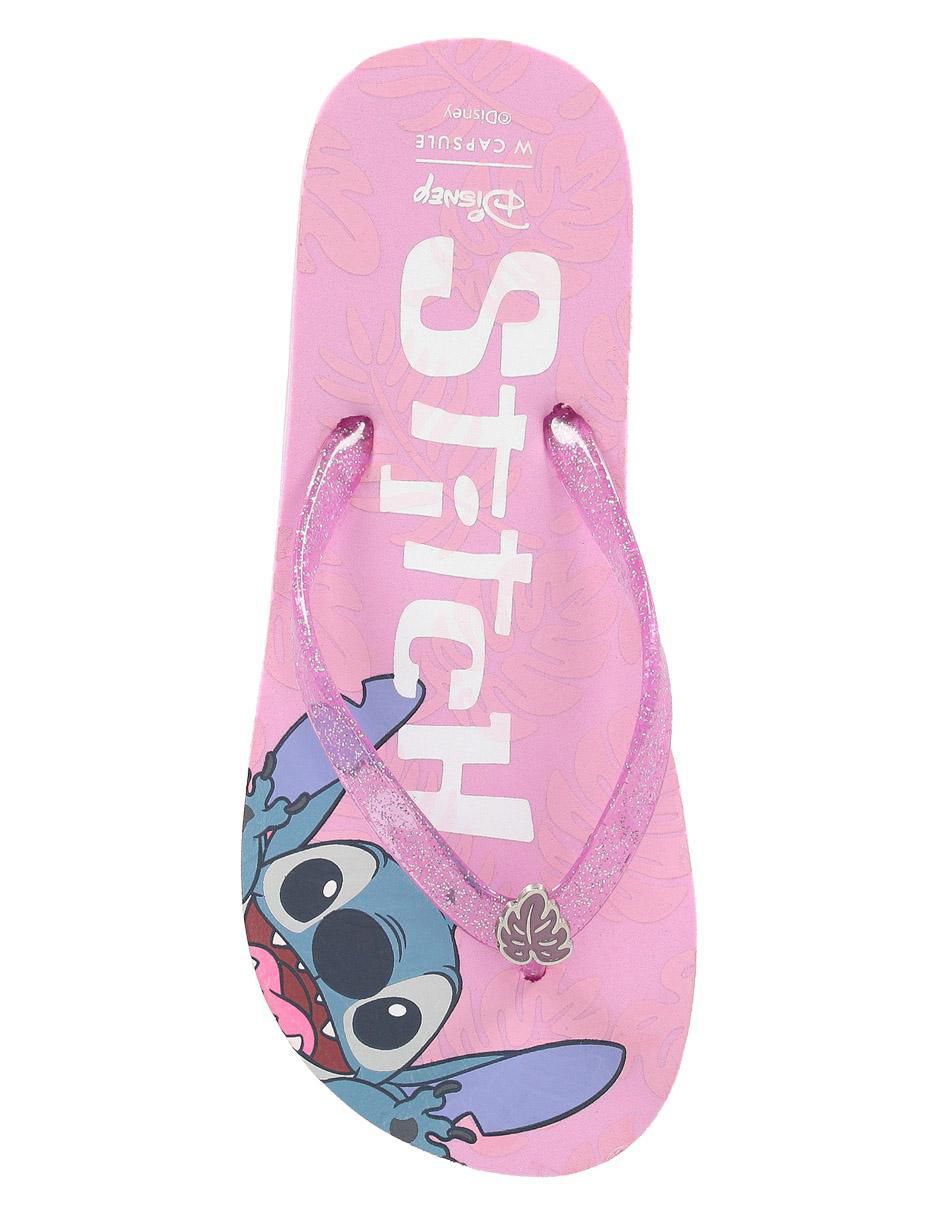 Sandalia plana Disney Stitch para mujer 4
