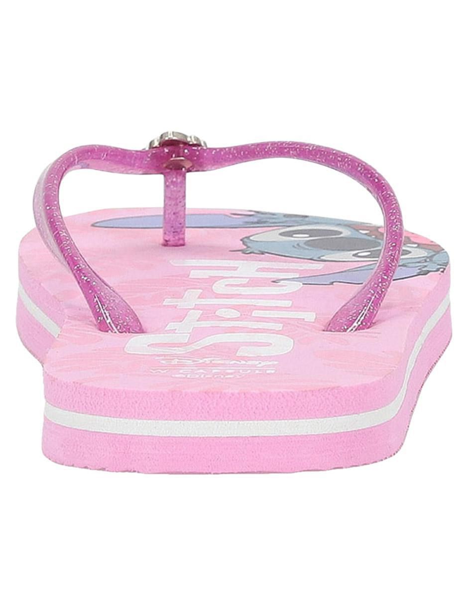 Sandalia plana Disney Stitch para mujer 6