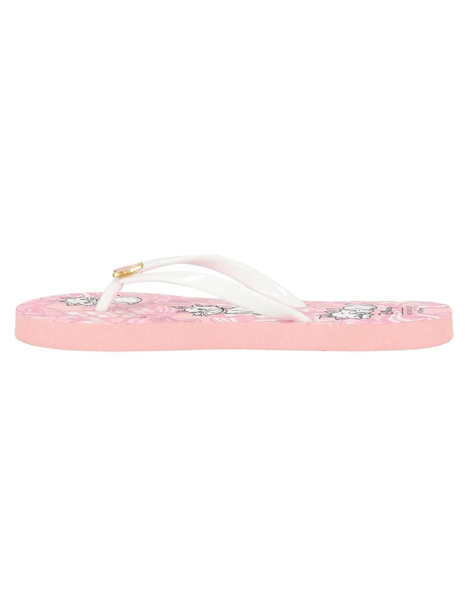 Sandalia plana Disney Marie para mujer