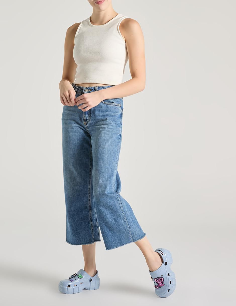 Sandalia plana Disney Stitch para mujer 2
