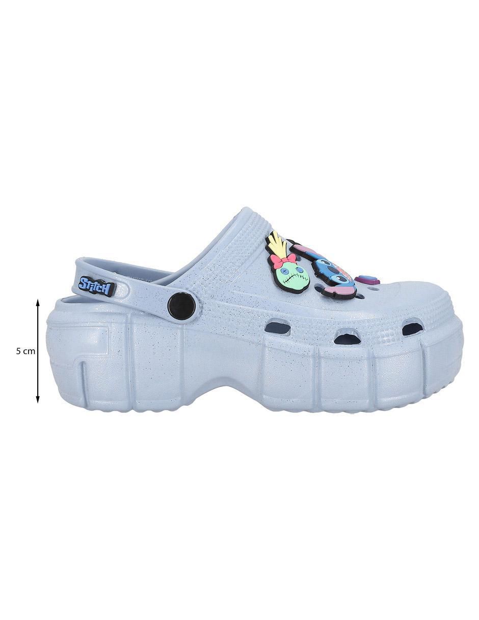 Sandalia plana Disney Stitch para mujer 8