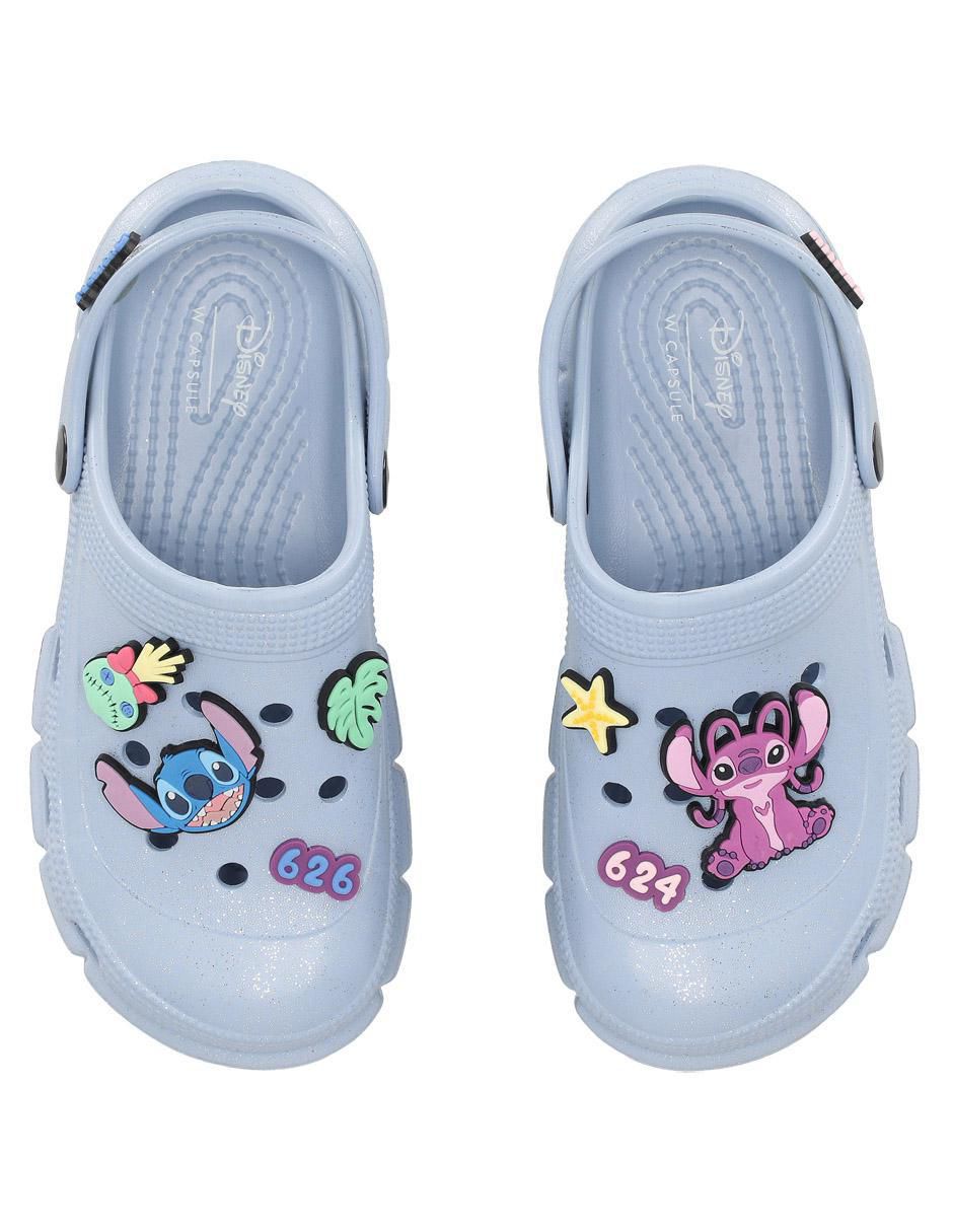 Sandalia plana Disney Stitch para mujer 5