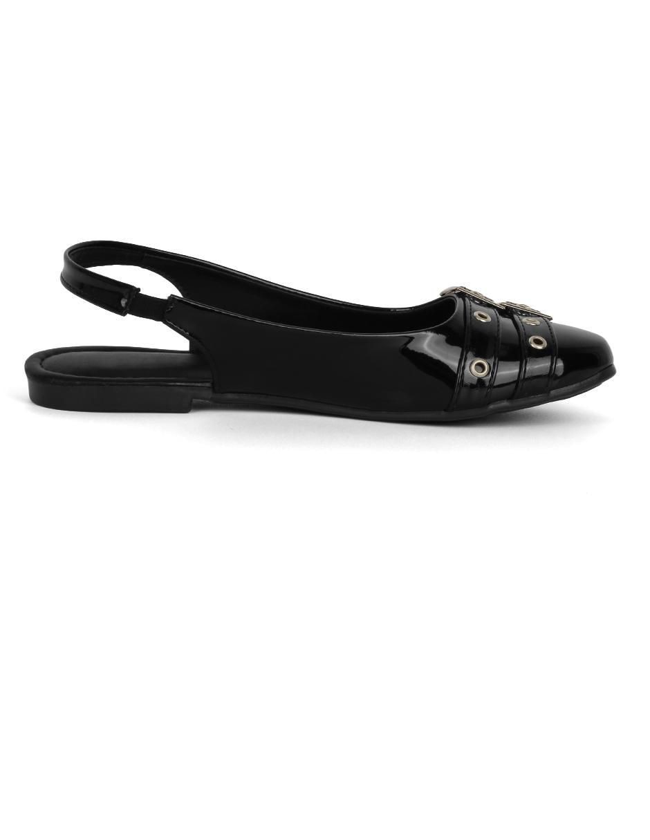 Zueco de charol para mujer 3