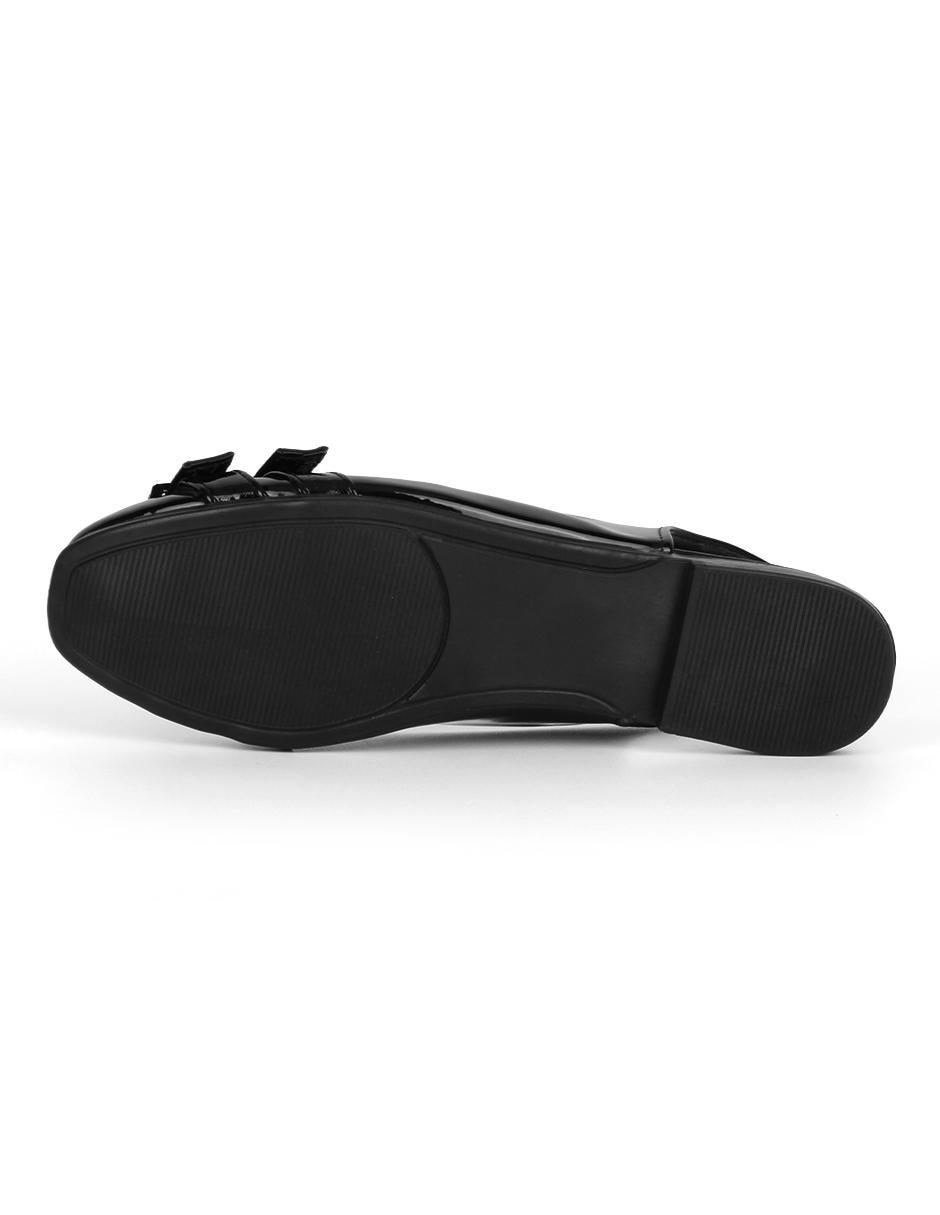 Zueco de charol para mujer 4