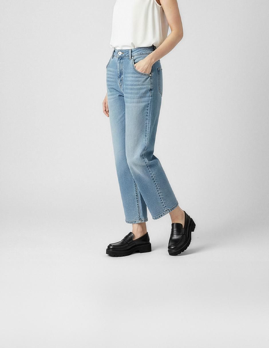 Mocasín de piel para mujer 2