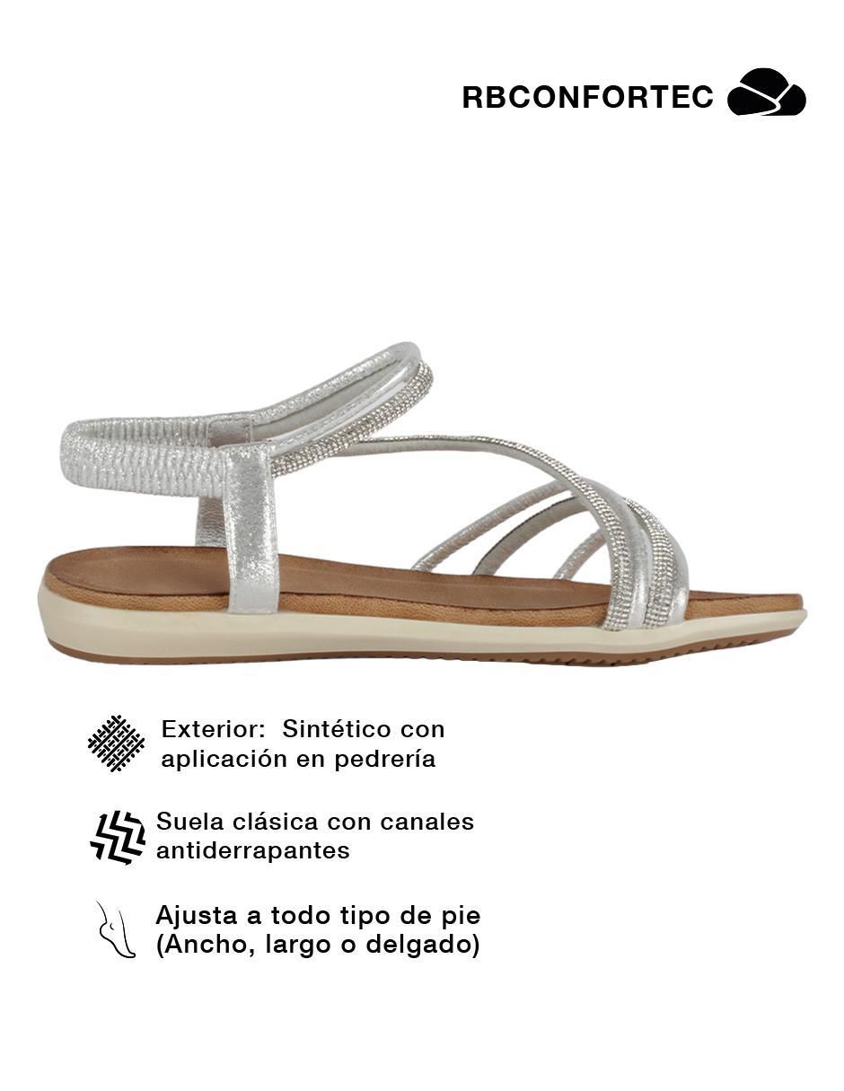 Sandalia plana Rbconfortec para mujer 3