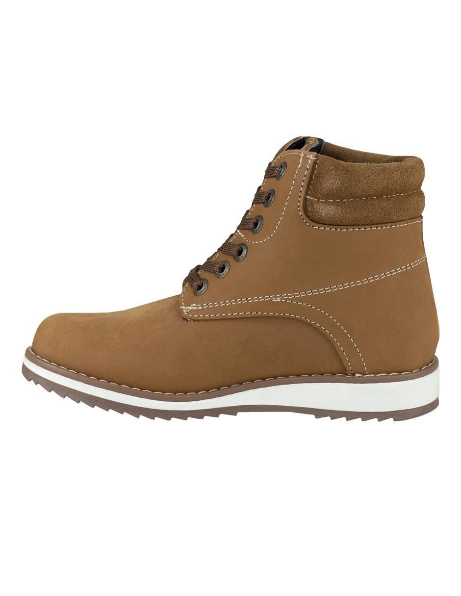 Bota arriba del tobillo de piel para mujer 3
