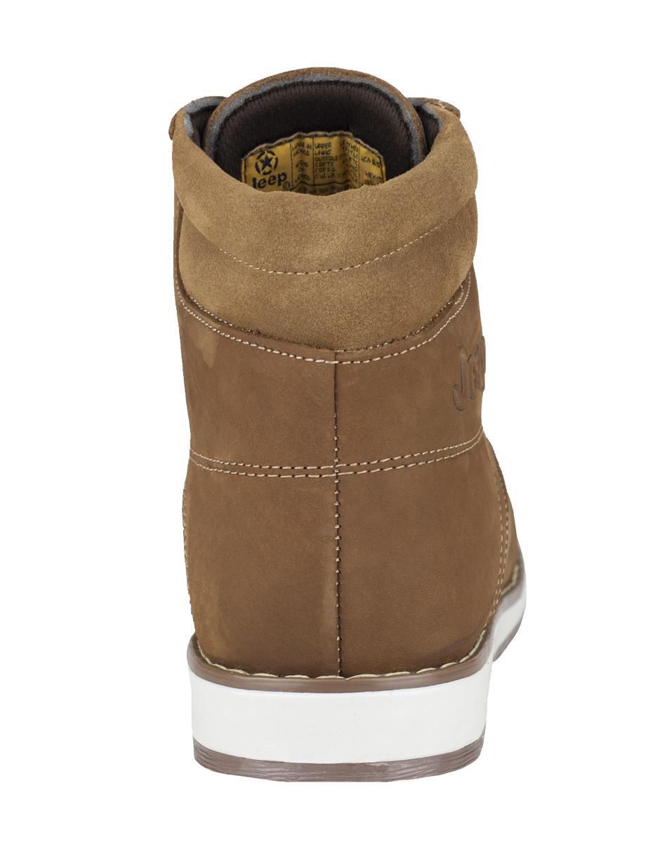 Bota arriba del tobillo de piel para mujer 5