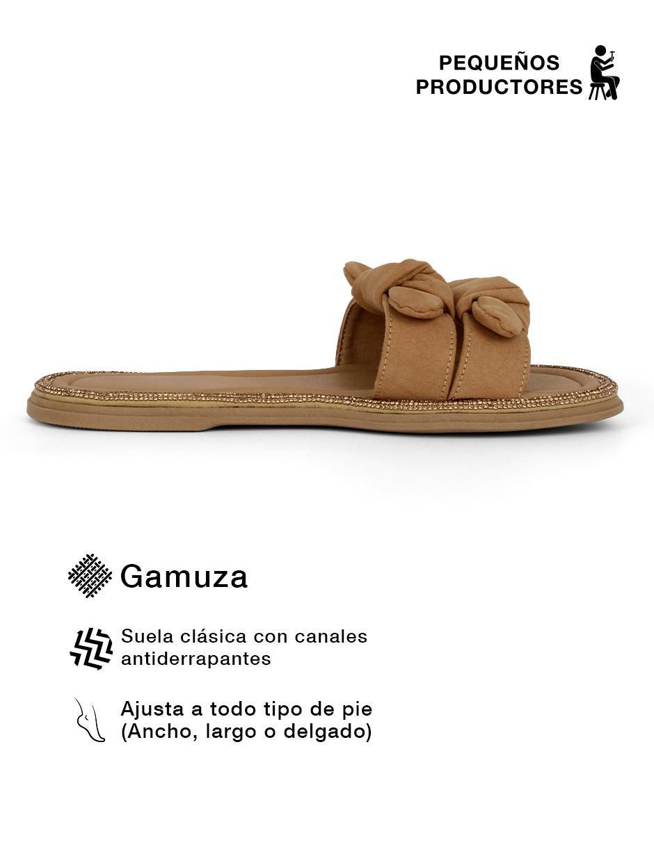 Sandalia plana para mujer 6