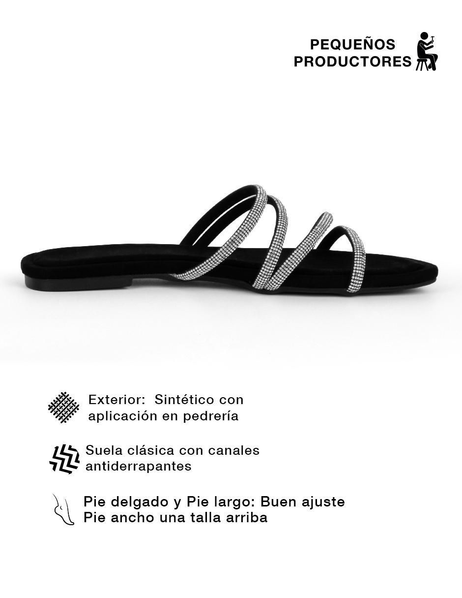Sandalia plana para mujer 5