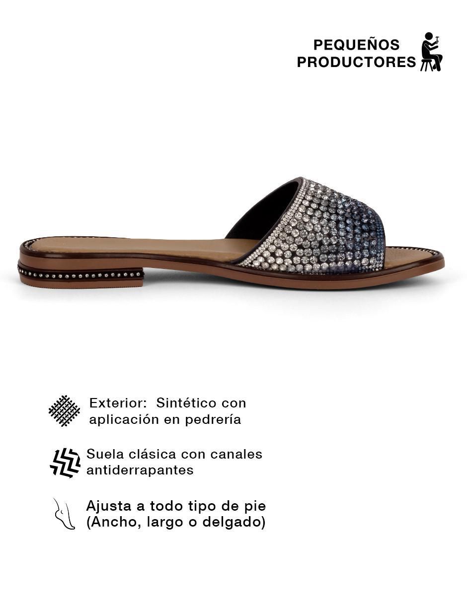 Sandalia plana para mujer 6