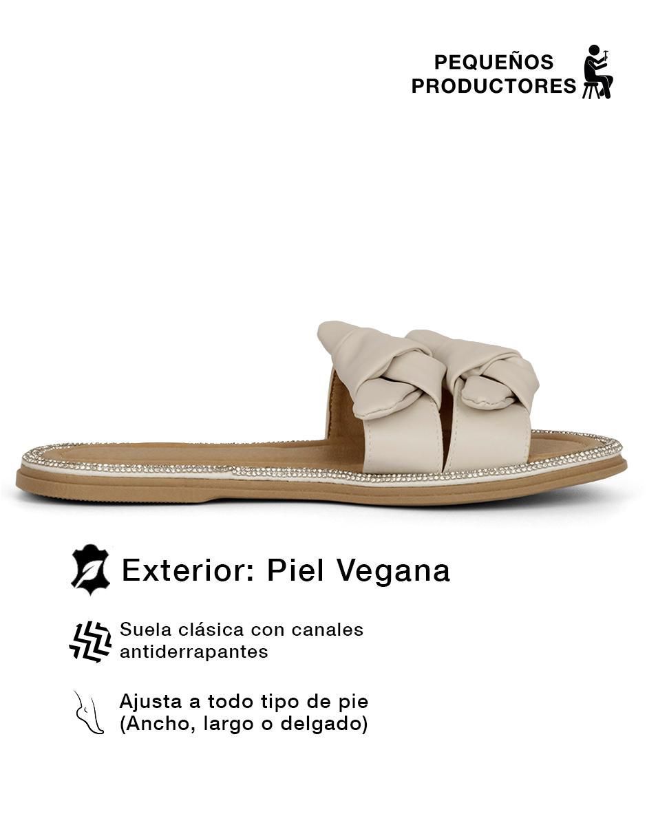 Sandalia plana para mujer 6