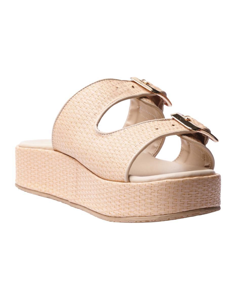 Sandalia plana para mujer 6