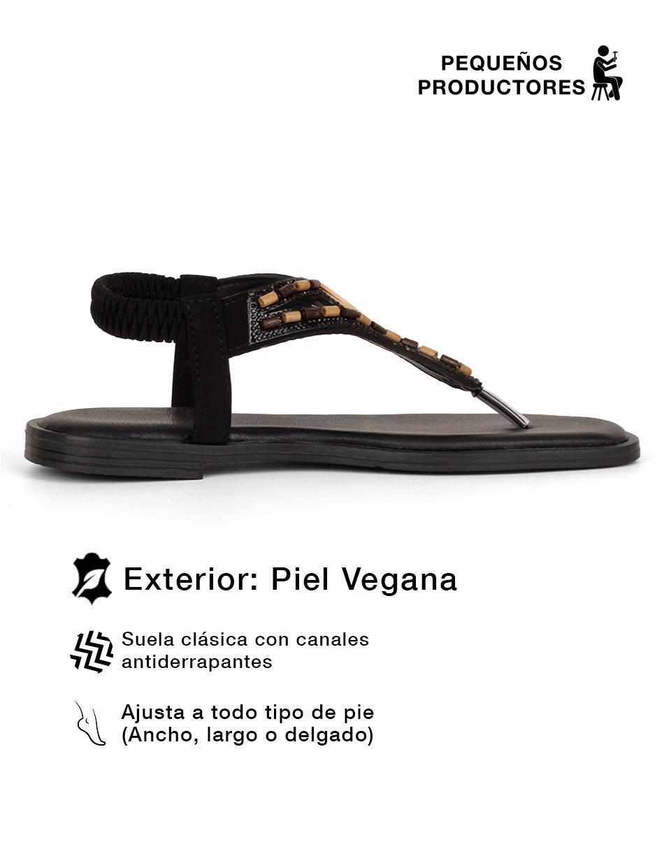 Sandalia plana para mujer 4