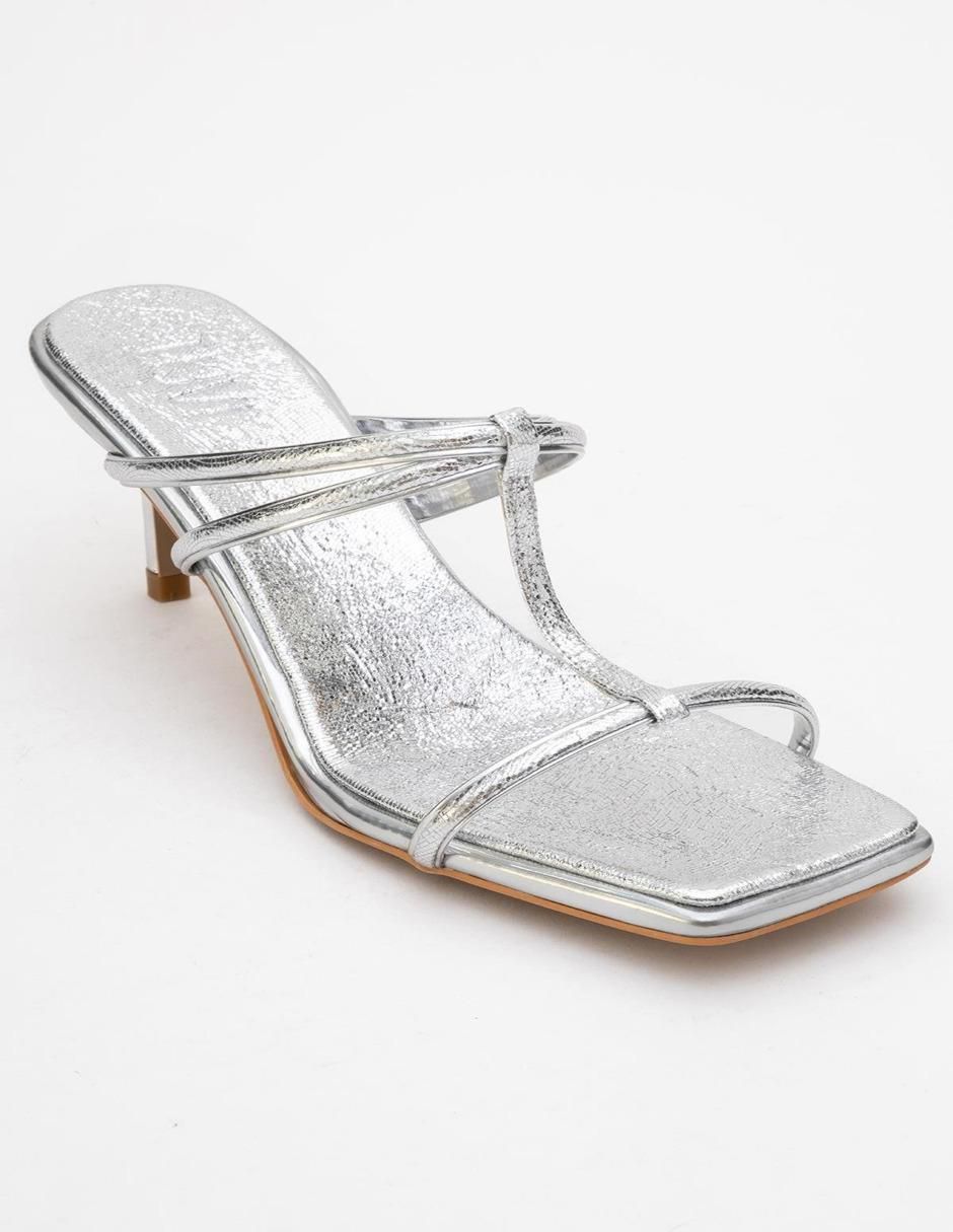 Zapato de tacón prologue shoes mocha "de" piel vegana "para mujer"