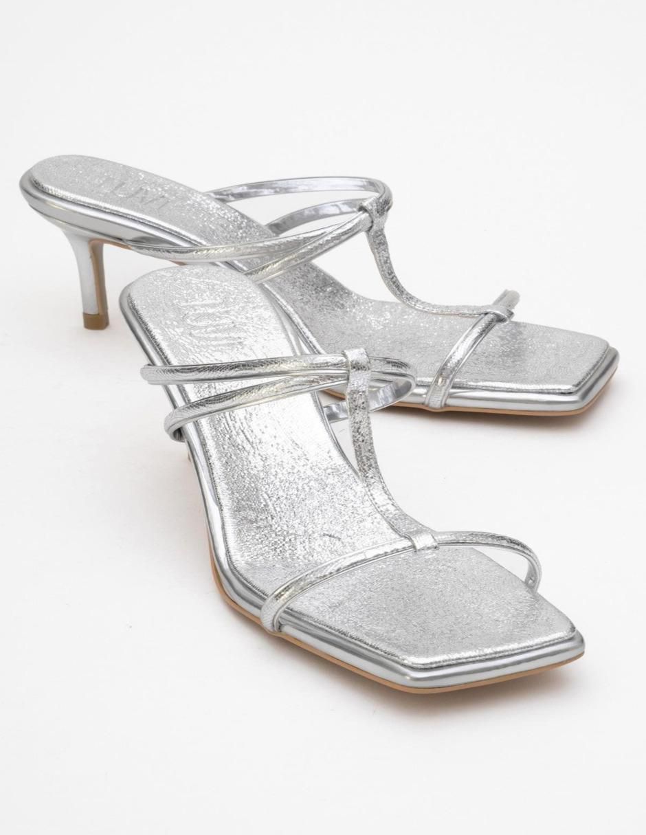 Zapato de tacón prologue shoes mocha "de" piel vegana "para mujer"