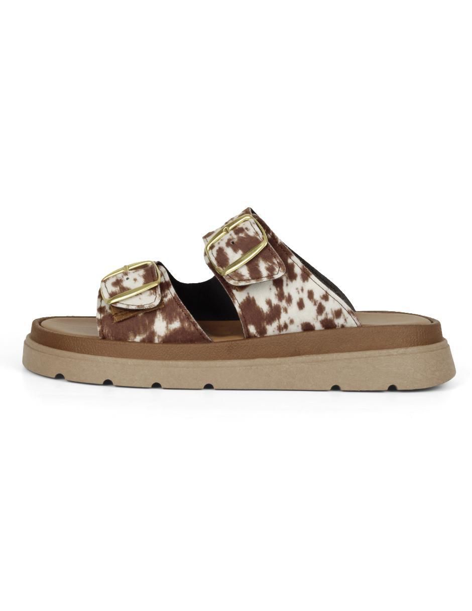 Sandalia plana para mujer