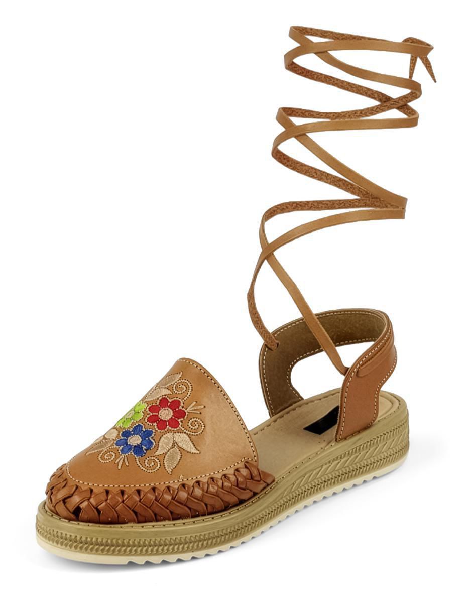 Sandalia plana Hand Made para mujer 2