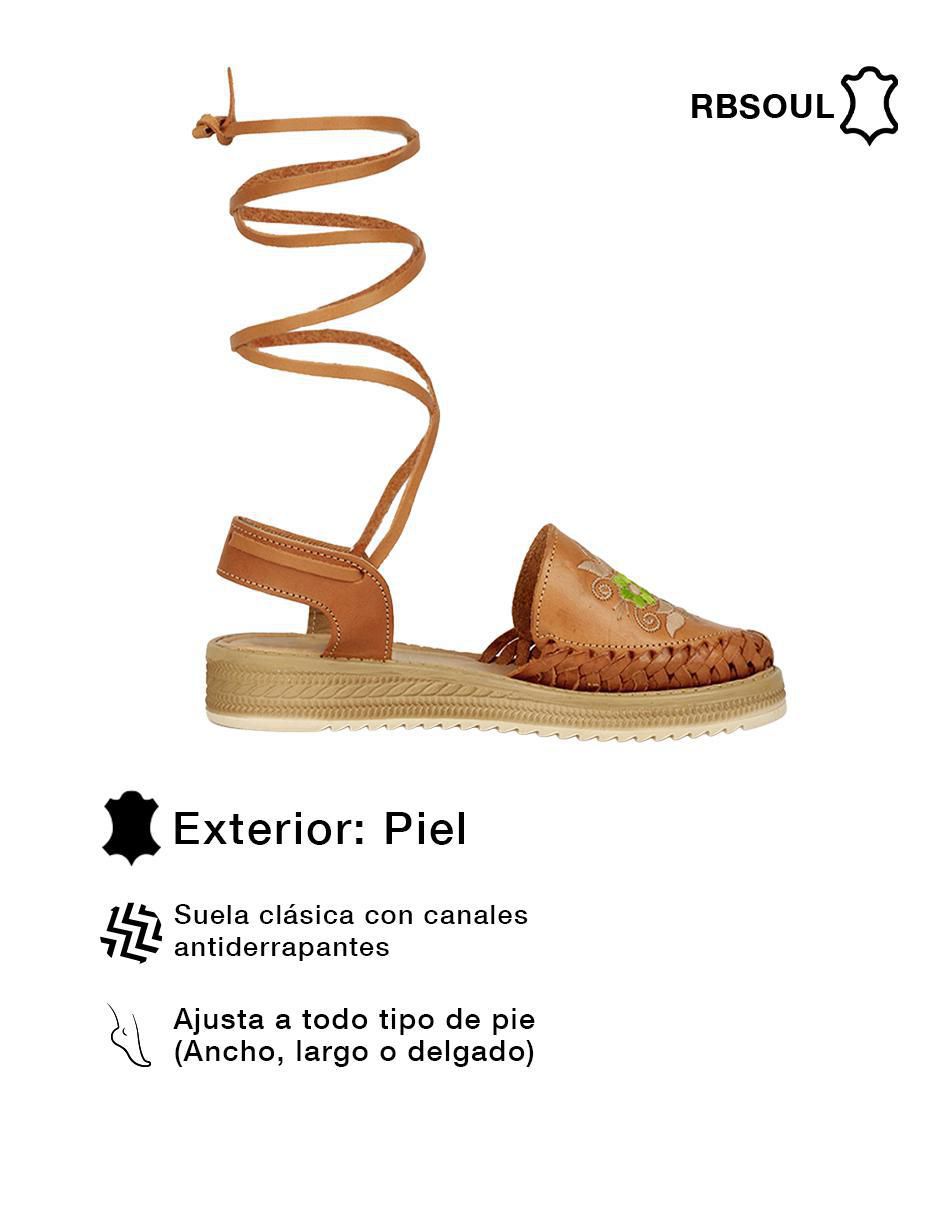 Sandalia plana Hand Made para mujer 3