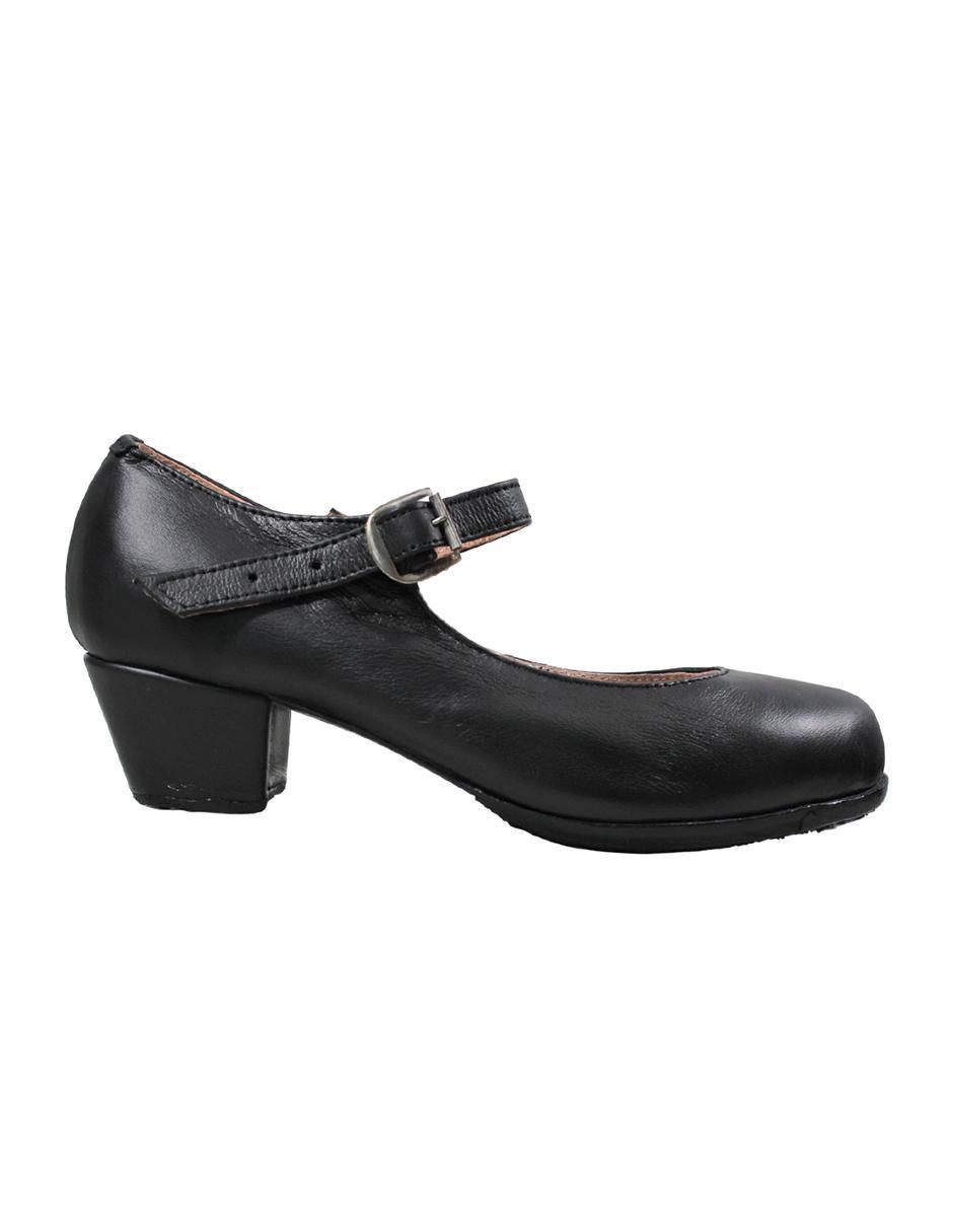Zapato Mary jane de piel para mujer