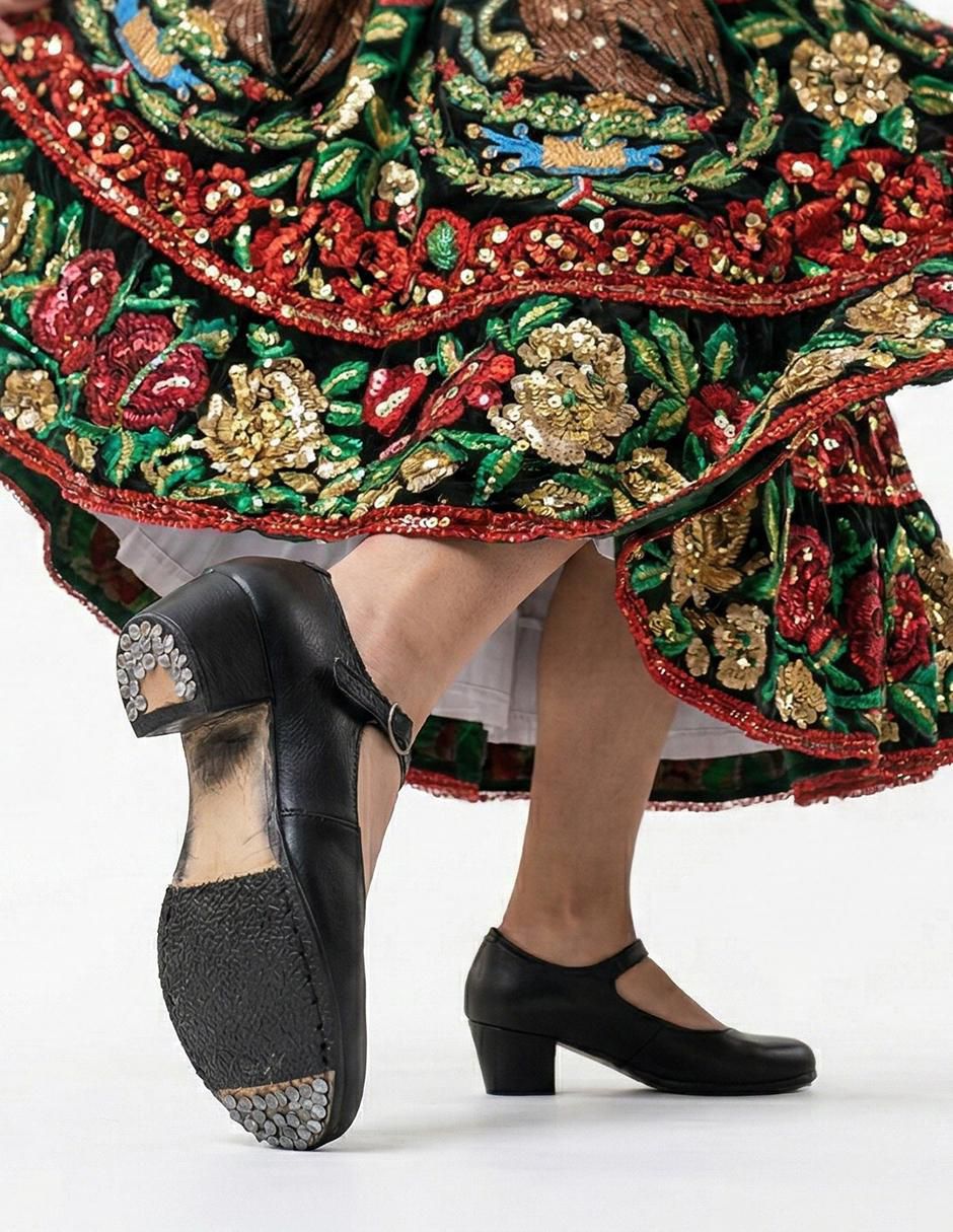 Zapato Mary jane de piel para mujer 4