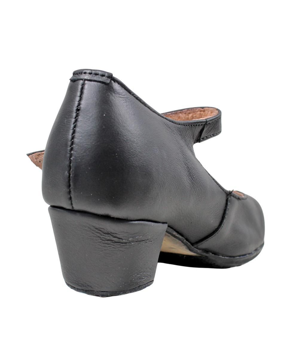Zapato Mary jane de piel para mujer 7
