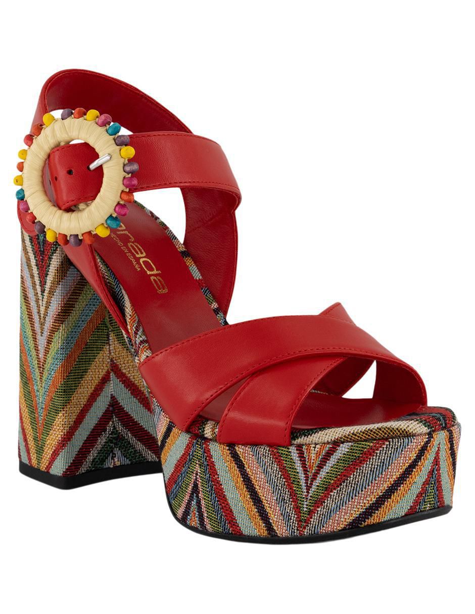 Sandalia de tacón para mujer 2