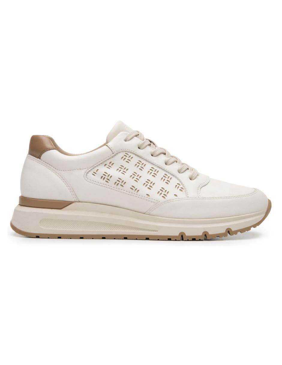 Mocasín de piel para mujer