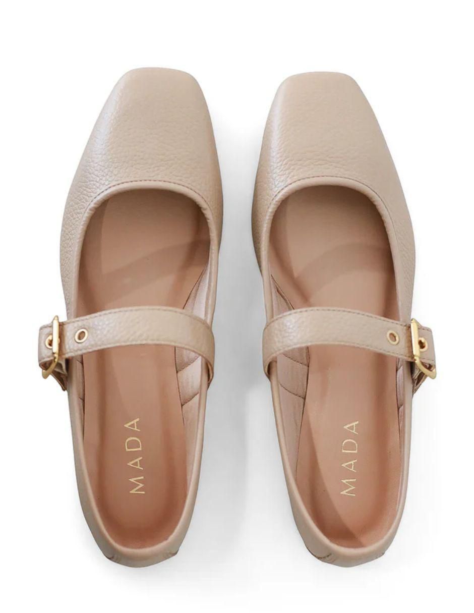 Balerina de piel para mujer 3