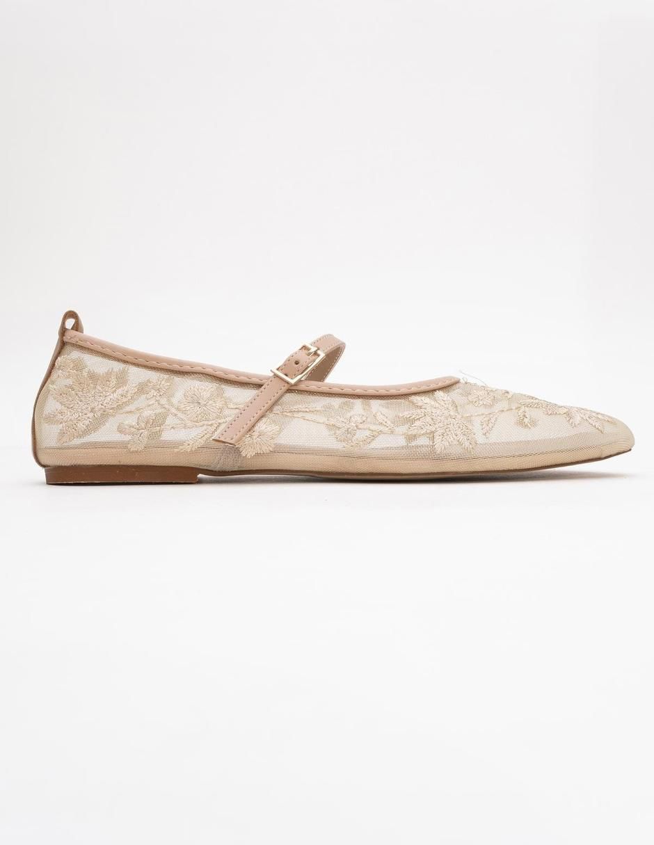 Balerina Juny de piel para mujer 1