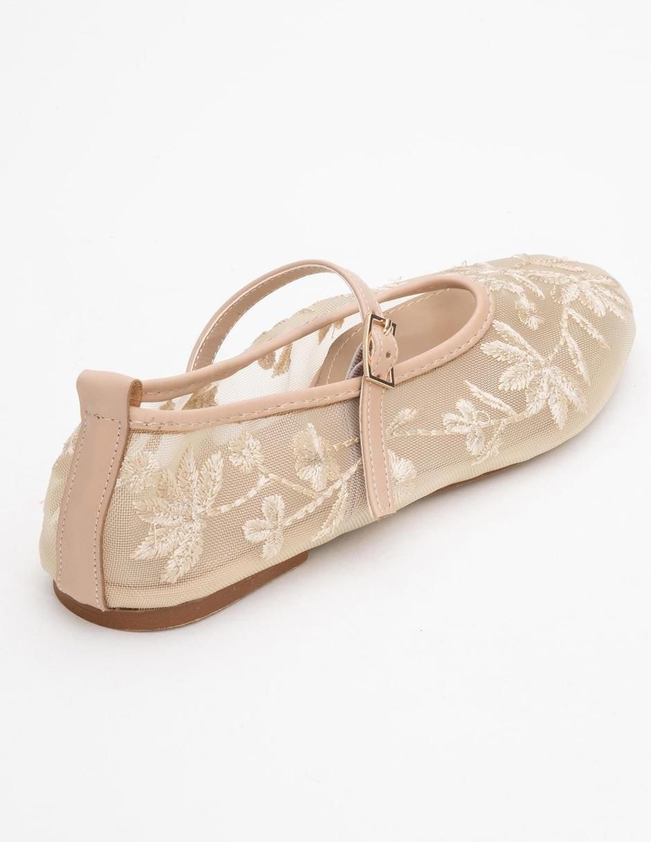 Balerina Juny de piel para mujer 2