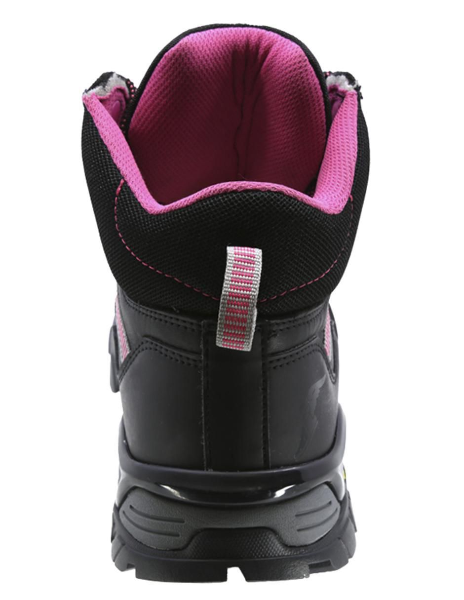 Bota arriba del tobillo GY Safetrek de piel para mujer 3