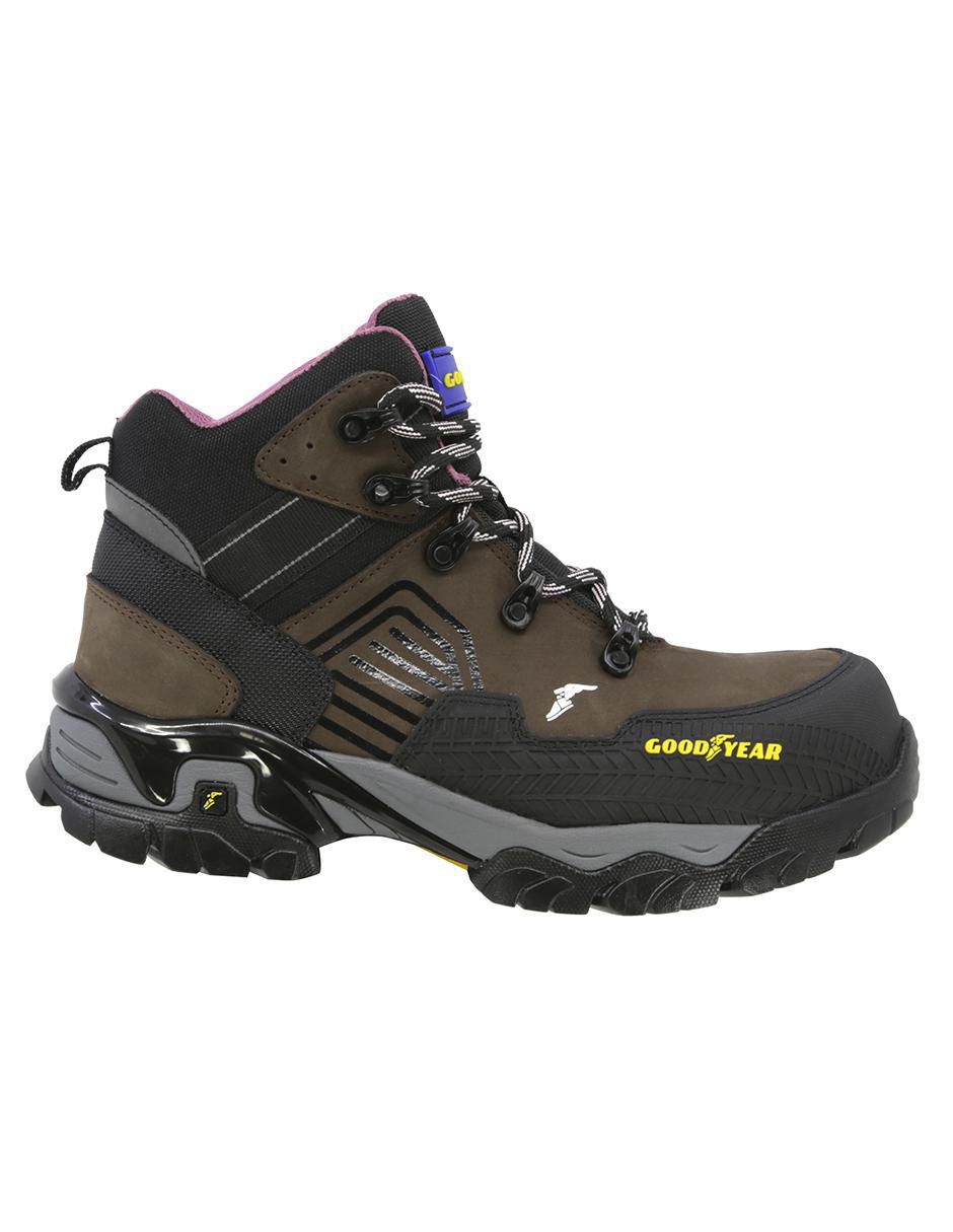 Bota arriba del tobillo GY Safetrek 103 de piel para mujer 2