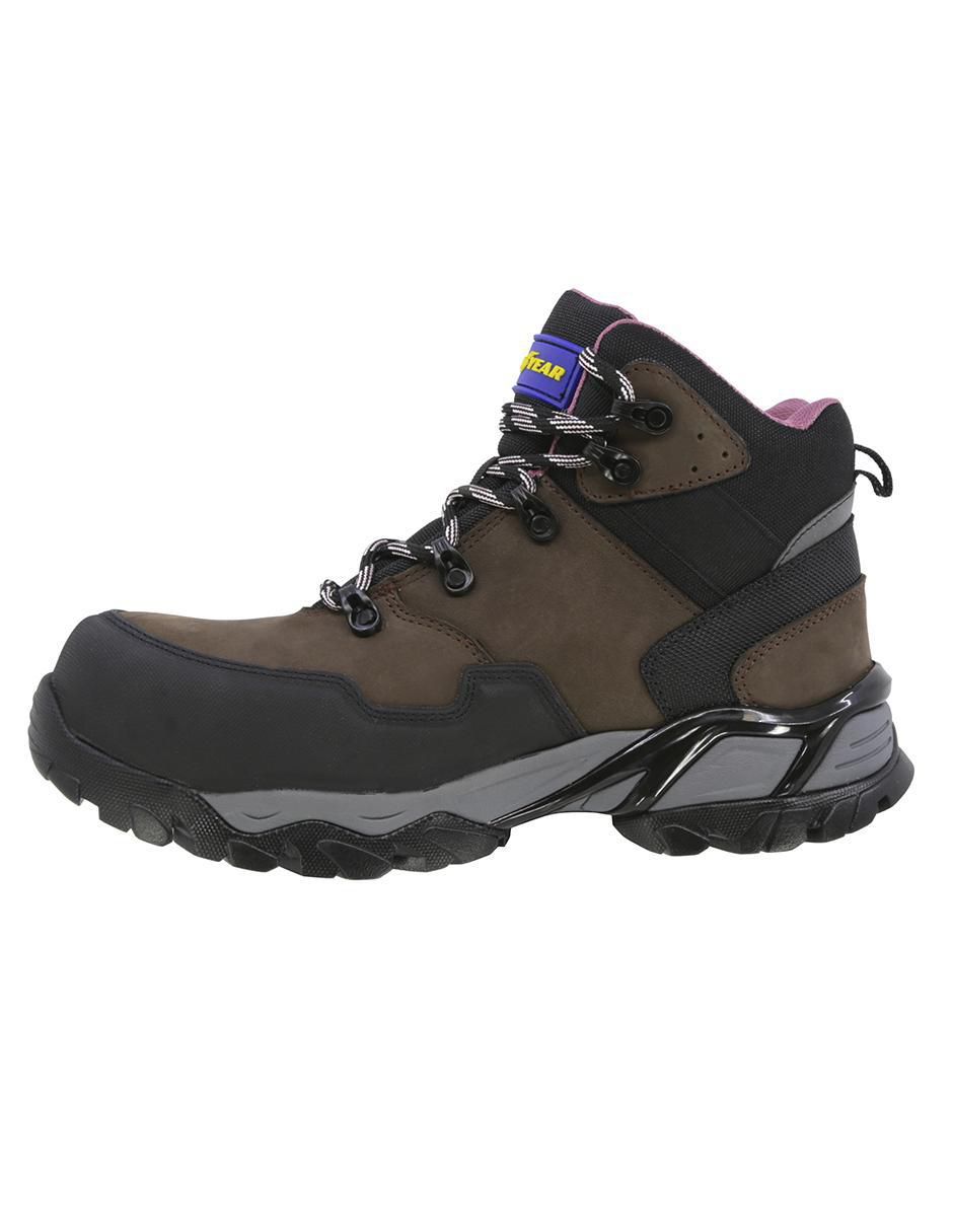 Bota arriba del tobillo GY Safetrek 103 de piel para mujer 4