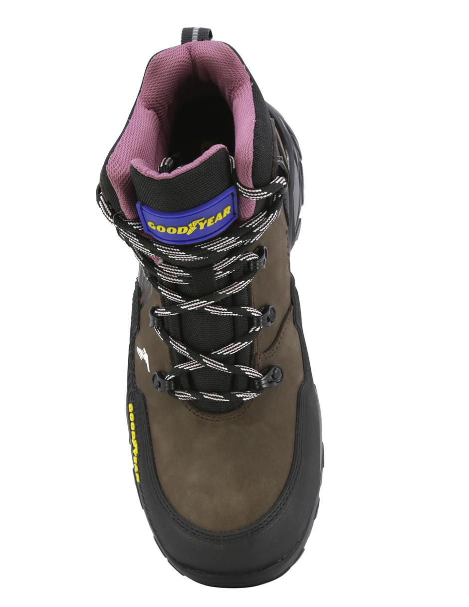 Bota arriba del tobillo GY Safetrek 103 de piel para mujer 5