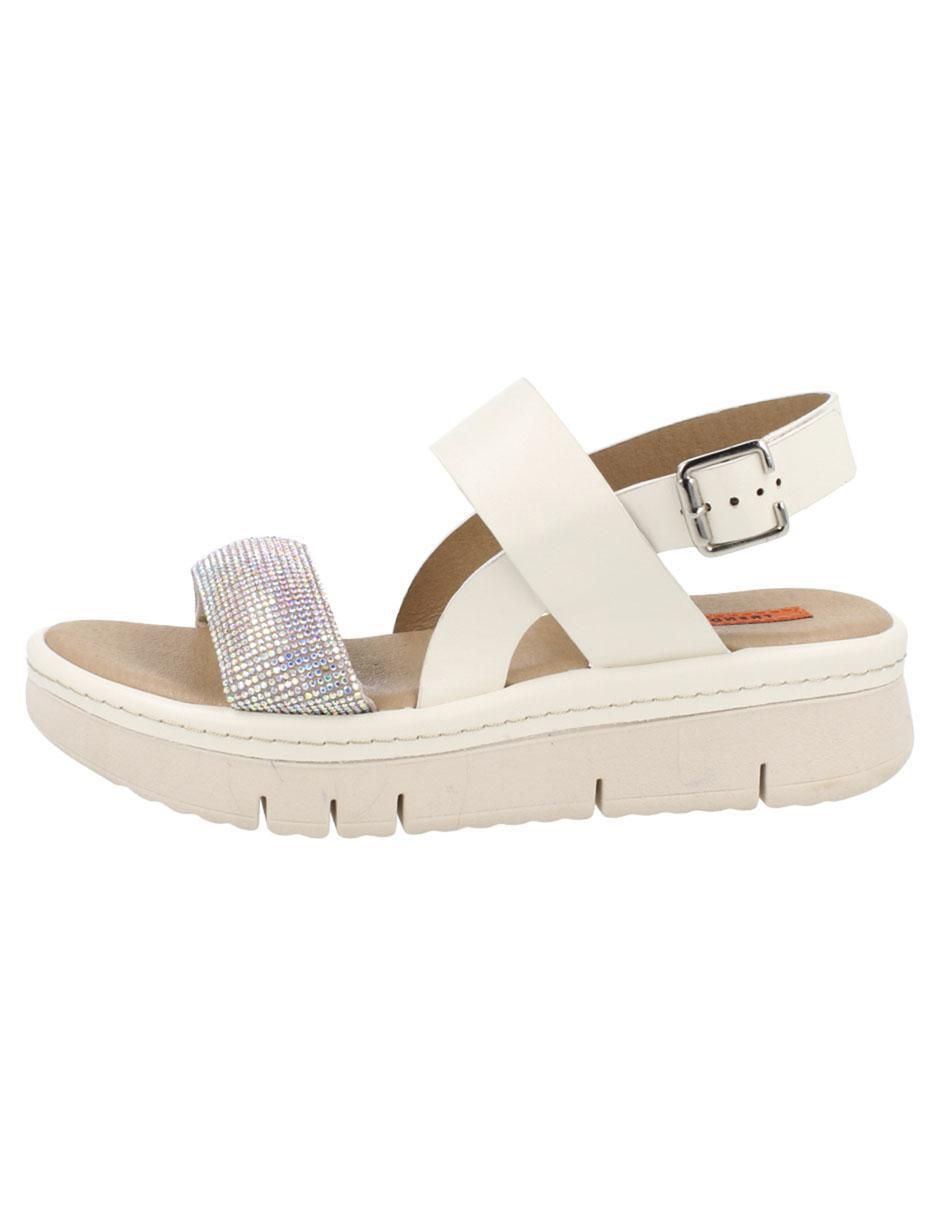 Sandalias plana Nuevayork para mujer