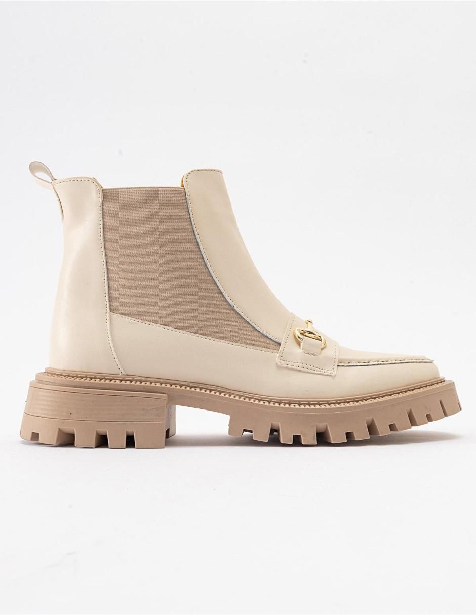 Bota arriba del tobillo Vesper de piel para mujer
