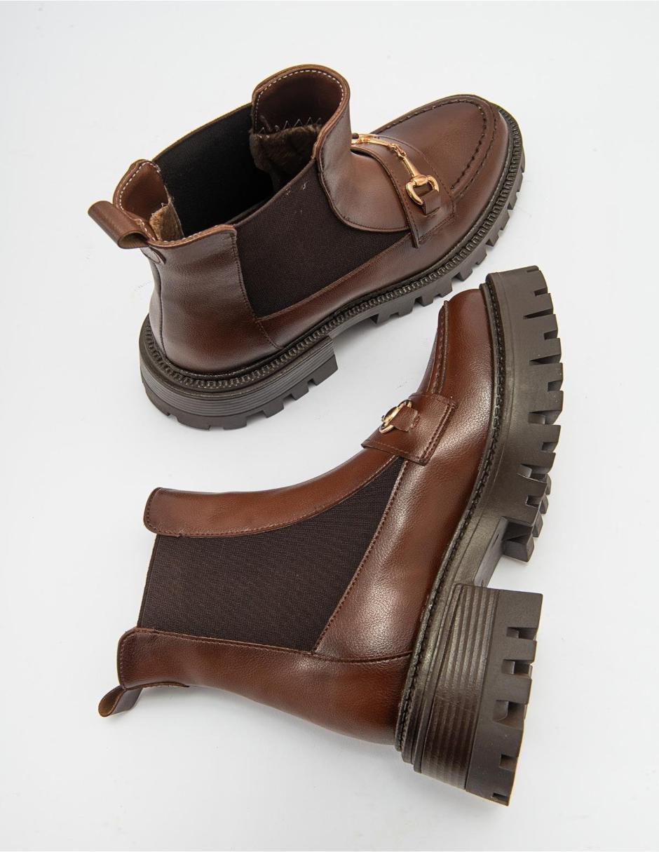 Bota arriba del tobillo prologue shoes vesper "de" piel vegana "para mujer"