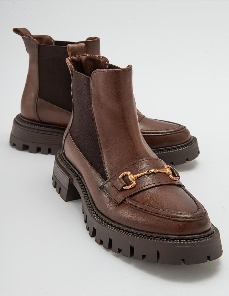 Bota arriba del tobillo prologue shoes vesper "de" piel vegana "para mujer"