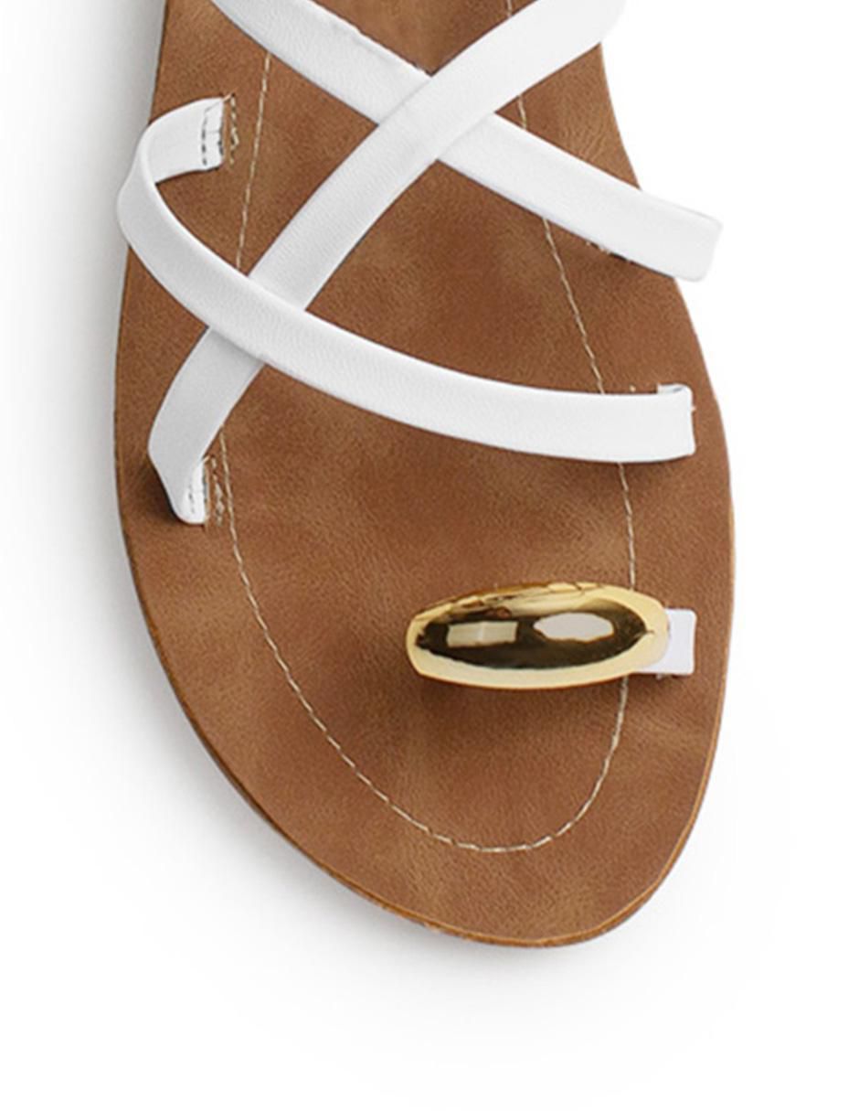 Sandalias plana para mujer 6