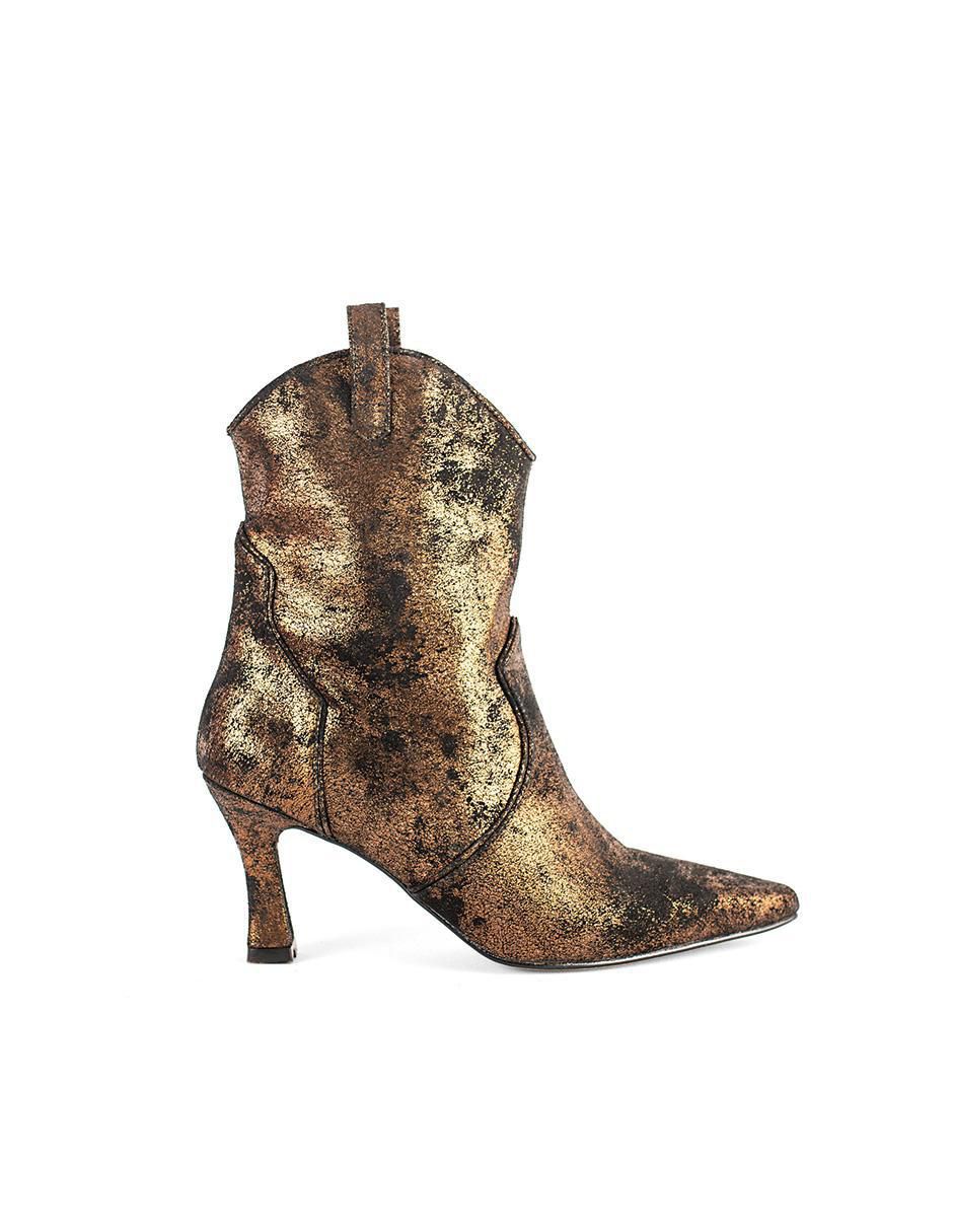 Bota arriba del tobillo Wicca de piel para mujer 2