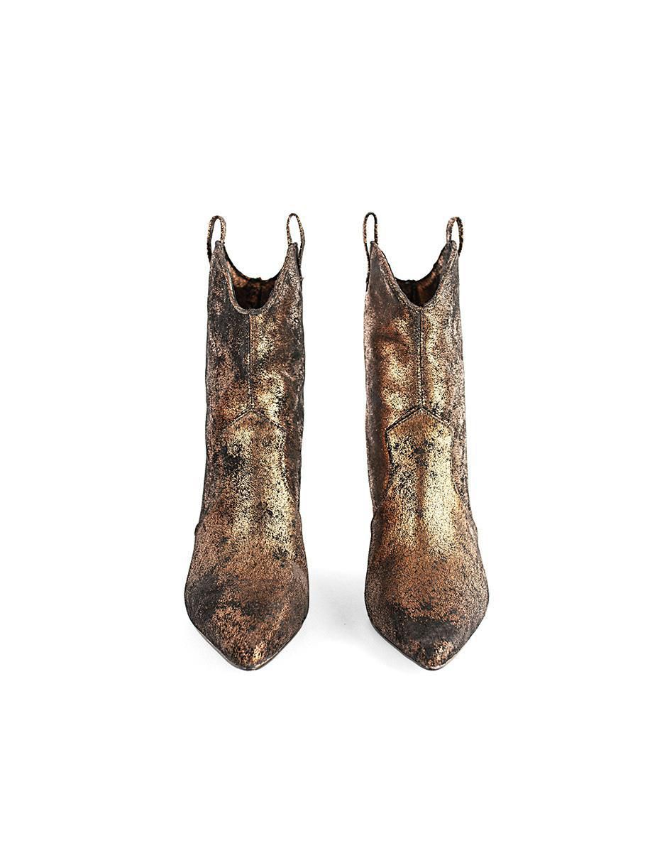 Bota arriba del tobillo Wicca de piel para mujer 3