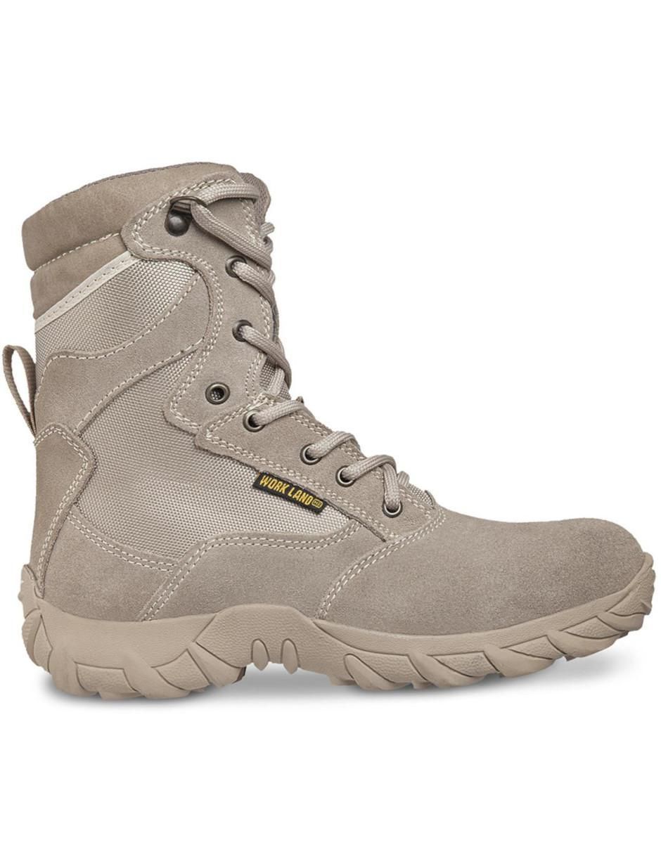 Bota arriba del tobillo Táctico de piel para mujer 2