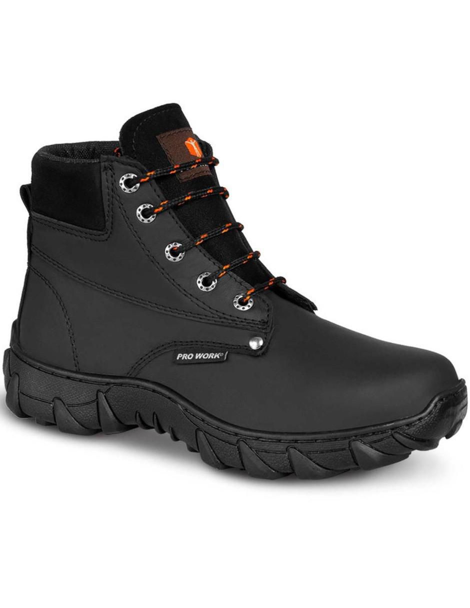 Bota al tobillo de piel para mujer