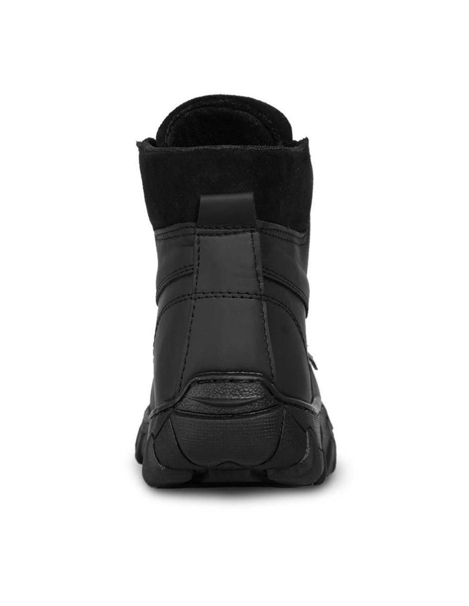 Bota al tobillo de piel para mujer 6
