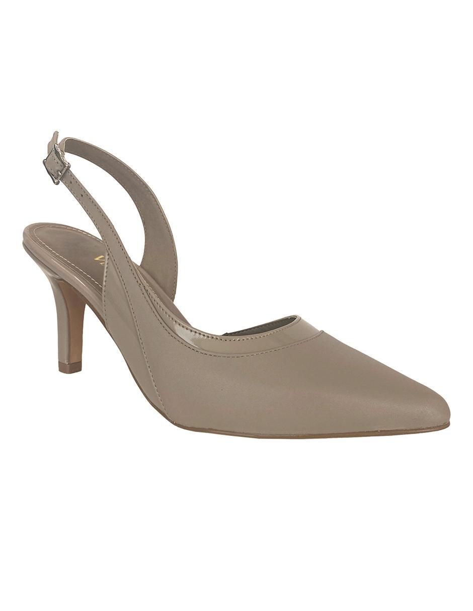 Zapatilla de piel